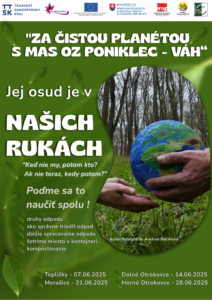 Za čistou planétou s MAS OZ Poniklec - Váh