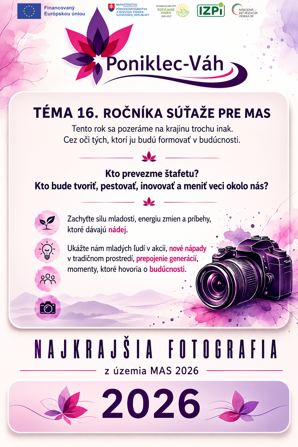 „Najkrajšia fotografia z územia MAS 2026“