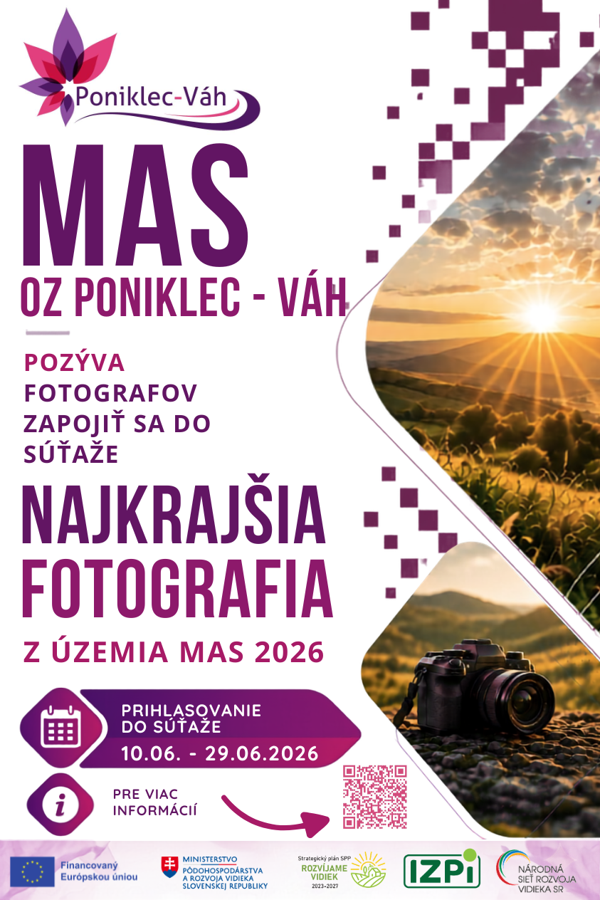 PRIHLÁŠKA „Najkrajšia fotografia z územia MAS 2026“